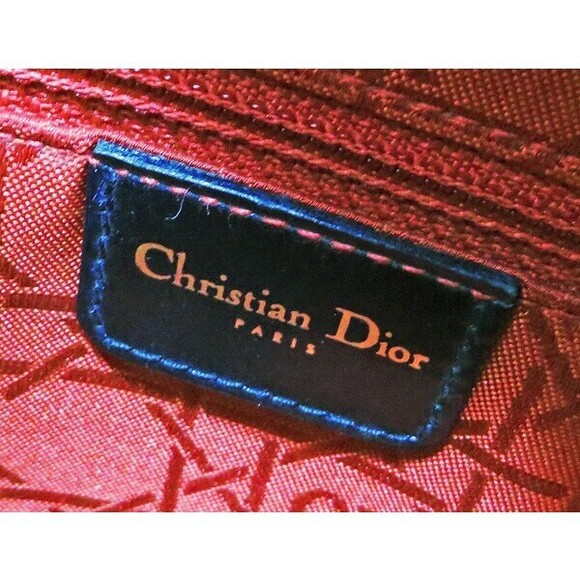 Christian Dior Lady Dior Cannage Leather Tote Bag Black - Picture 4 of 6